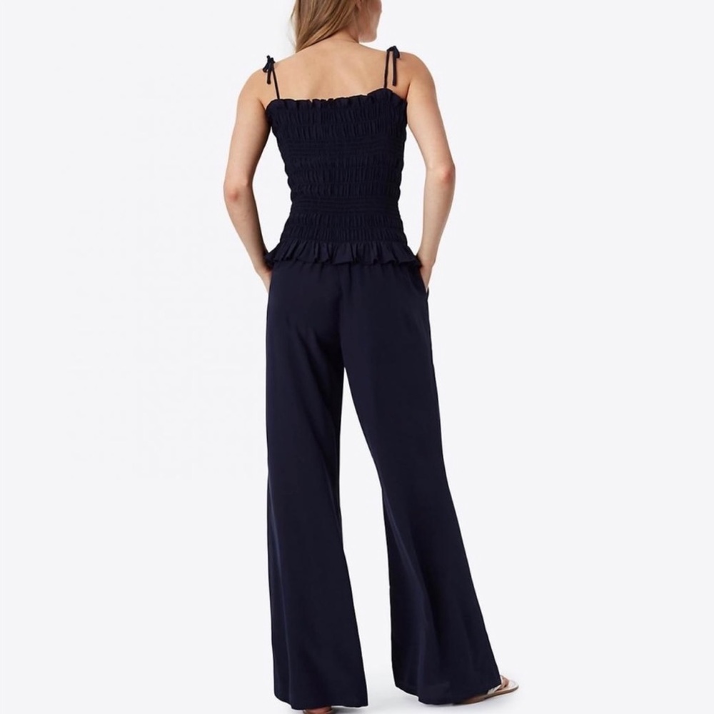 Tory Burch Costa silk jumpsuit